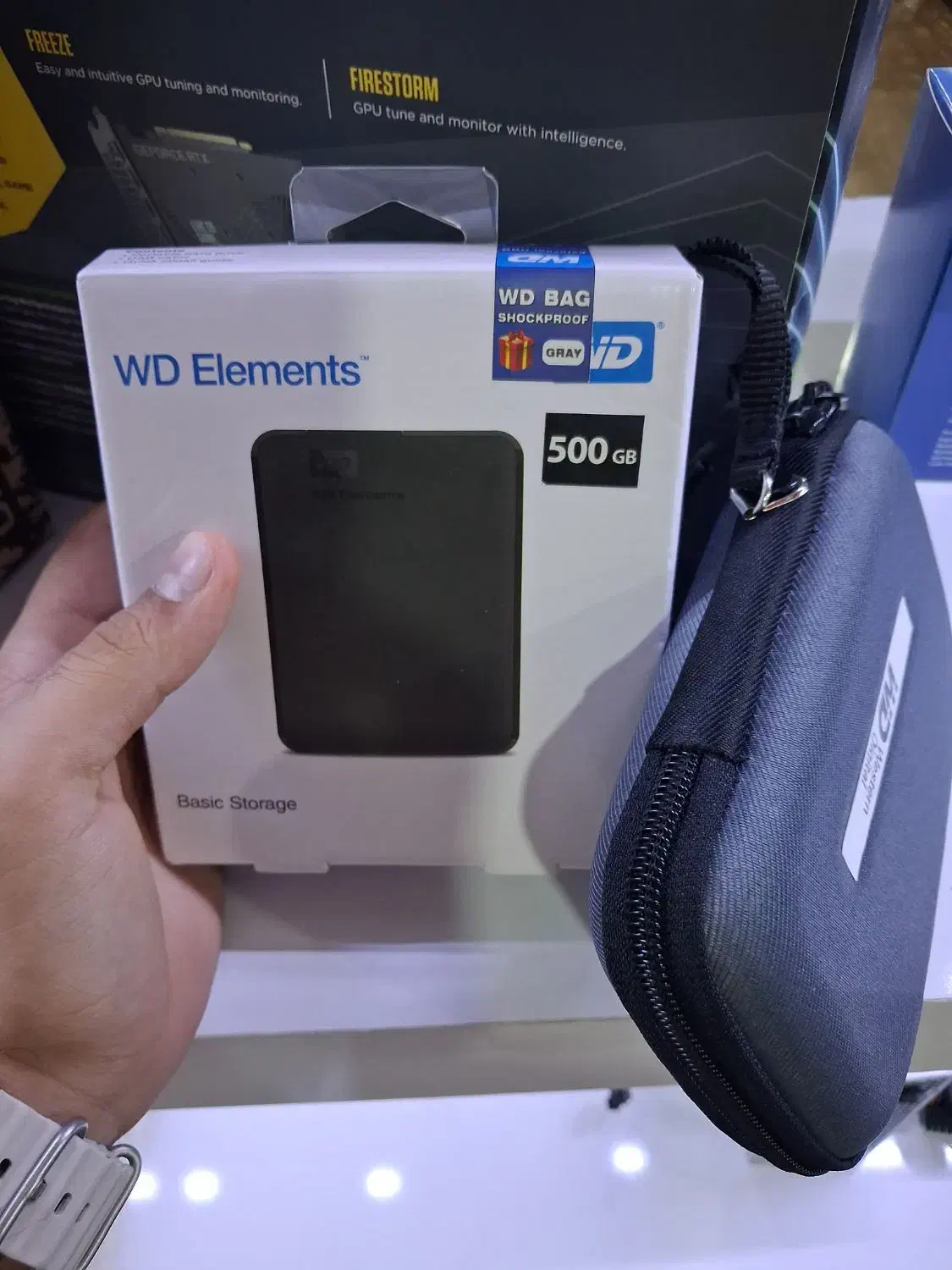 هارد اکسترنال وسترن 500 گیگ *پلمپ*|قطعات و لوازم جانبی رایانه|اصفهان, فجر|دیوار