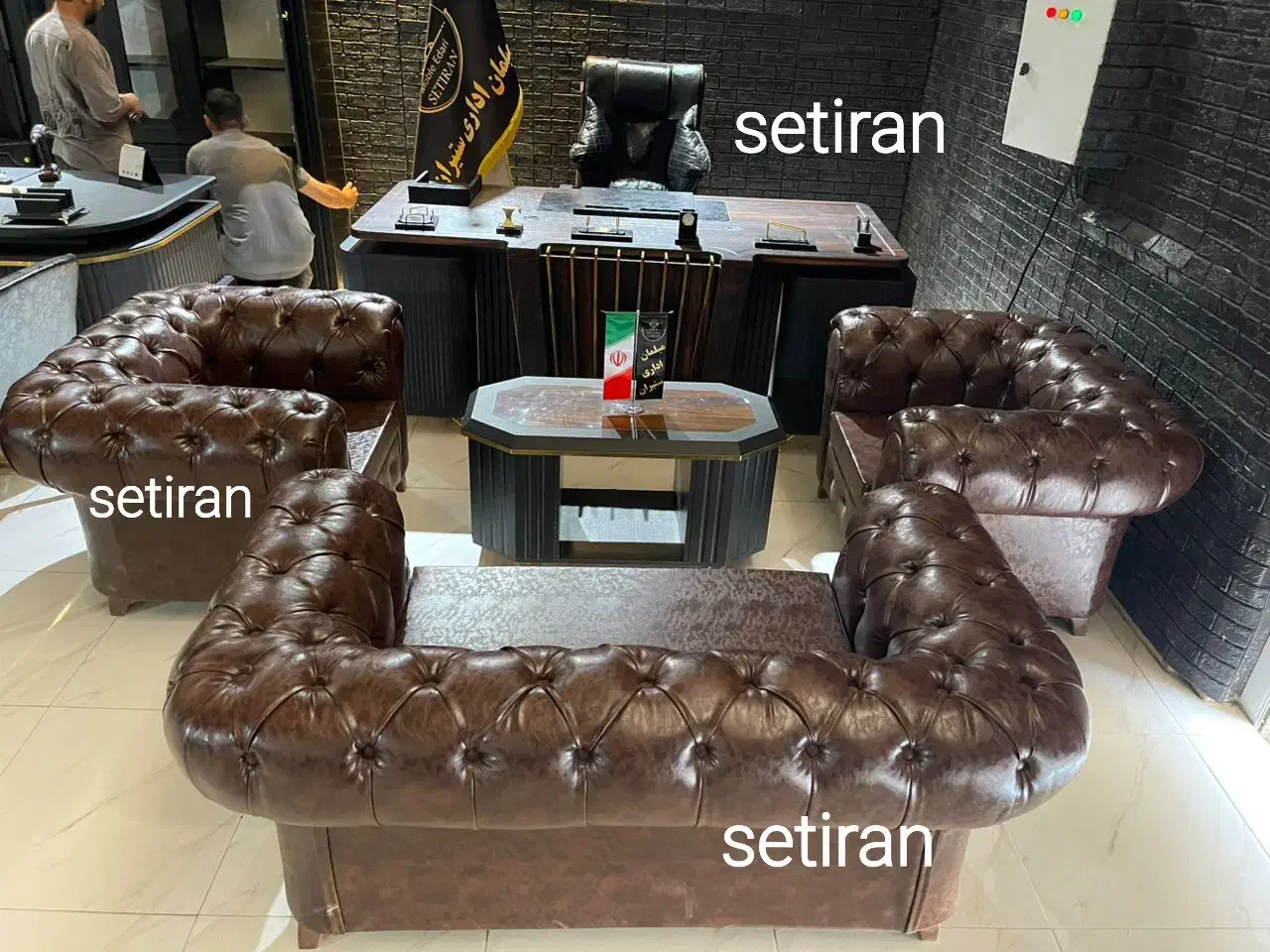 مبلمان اداری . اقساطی چکی . میز دیپلومات|دفتر کار|تهران, یافت آباد جنوبی|دیوار