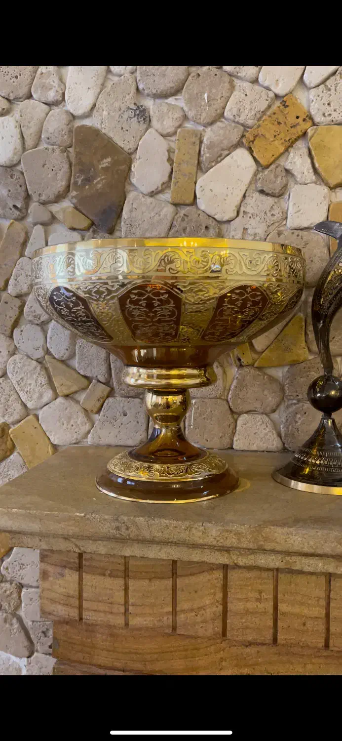 پیتر کریستال طلا کوب اصل|ظروف سرو و پذیرایی|تهران, ارم|دیوار