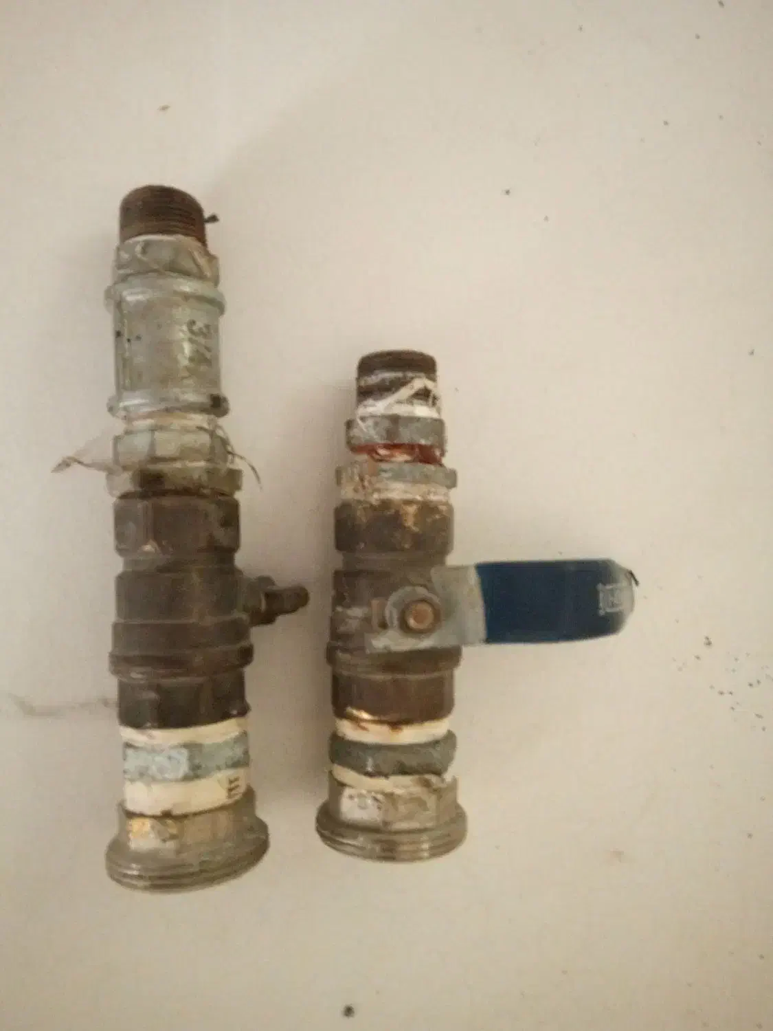 دو عدد شیر برنجی سایز بزرگ|مصالح و تجهیزات ساختمان|لواسان, |دیوار