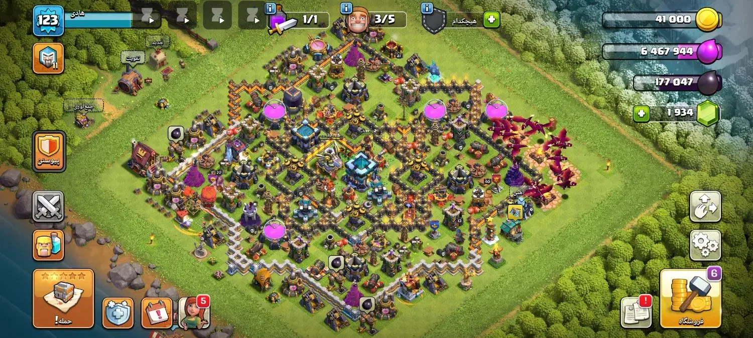 اکانت کلش آف کلنز|کنسول، بازی ویدئویی و آنلاین|زنجان, |دیوار