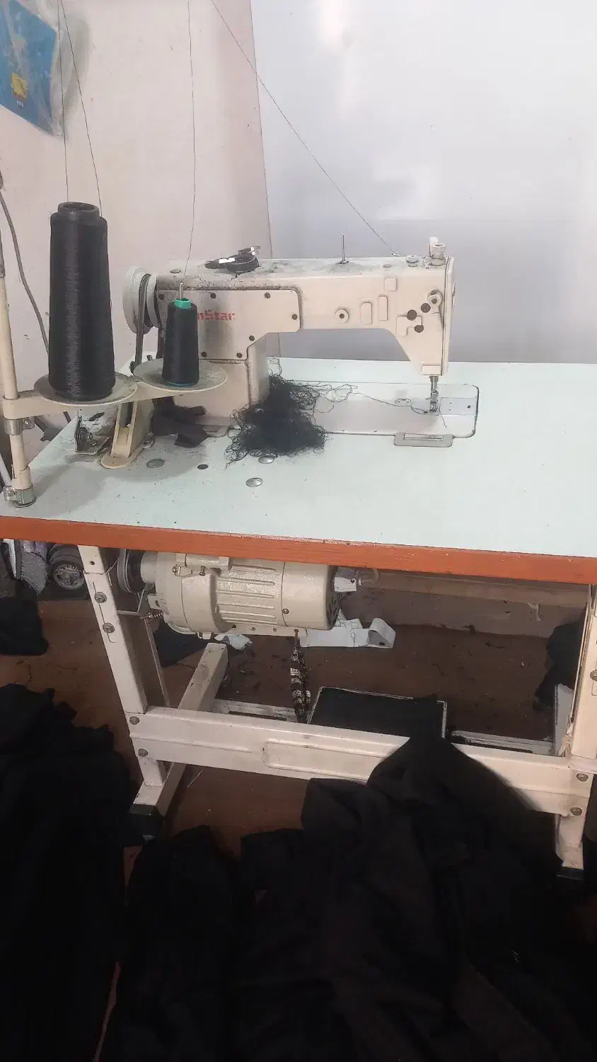 چرخ خیاطی راسته|ماشینآلات صنعتی|خرمدره, |دیوار