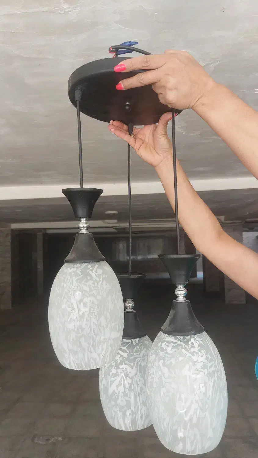 لوستر|لوستر و چراغ آویز|کرج, باغستان|دیوار