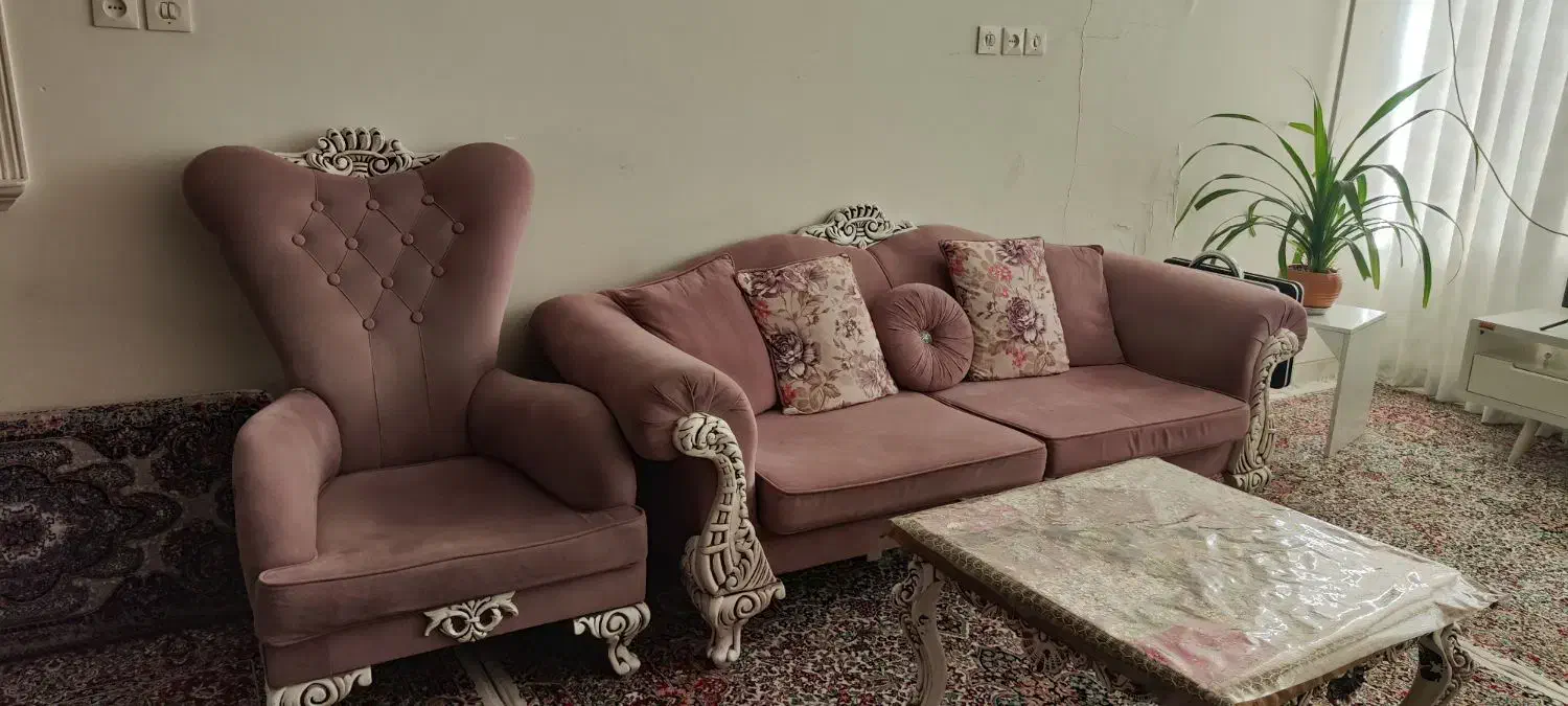 مبل ۸ نفره|مبلمان خانگی و میز عسلی|قم, باجک سه|دیوار