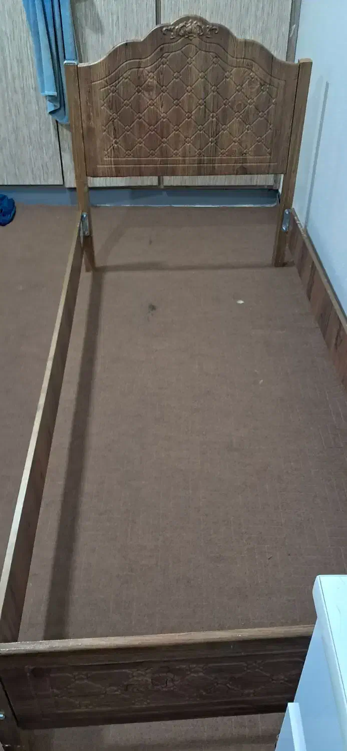 تخت تکنفره نو|تخت و سرویس خواب|مسجد سلیمان, |دیوار