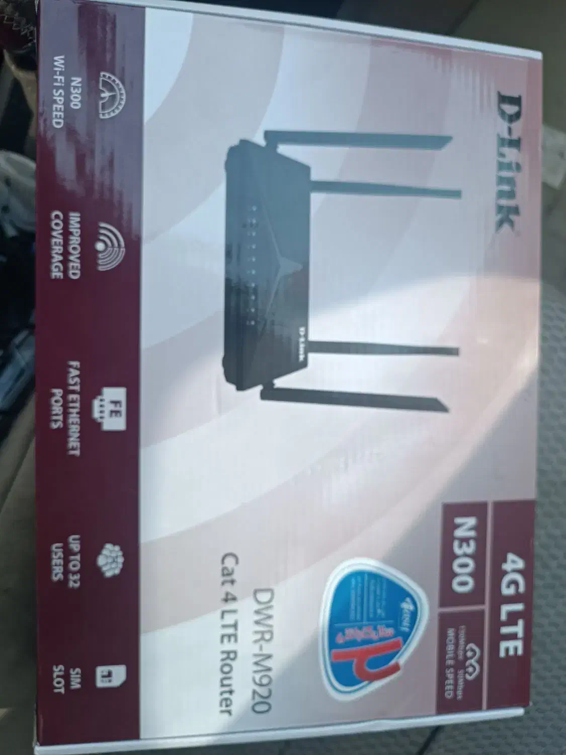 مودم چهار آنتنه d-link n300 DWR-M920|مودم و تجهیزات شبکه|قروه, |دیوار