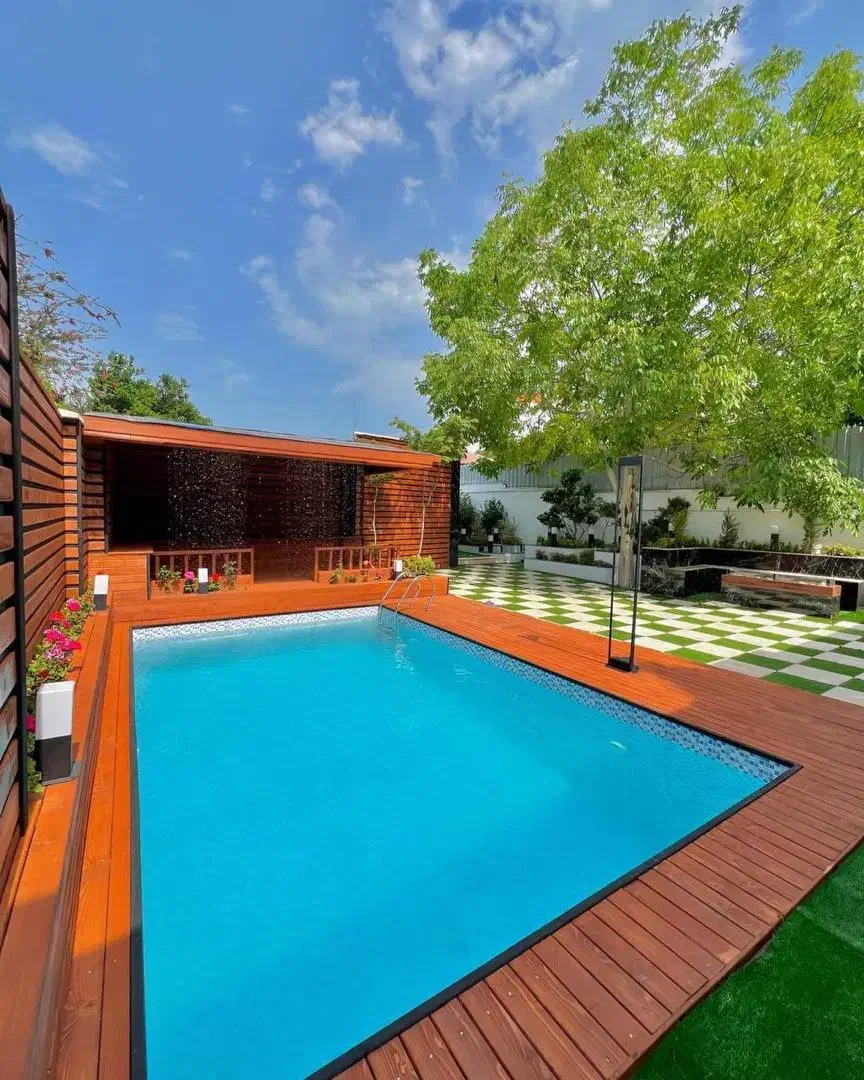 ویلا باغ 400متری استخردار با روفگاردن|فروش خانه و ویلا|چمستان, |دیوار