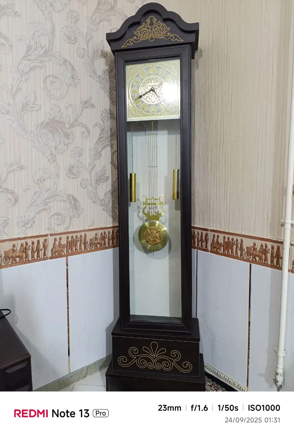 ساعت ایستاده|ساعت دیواری و تزئینی|نهاوند, |دیوار