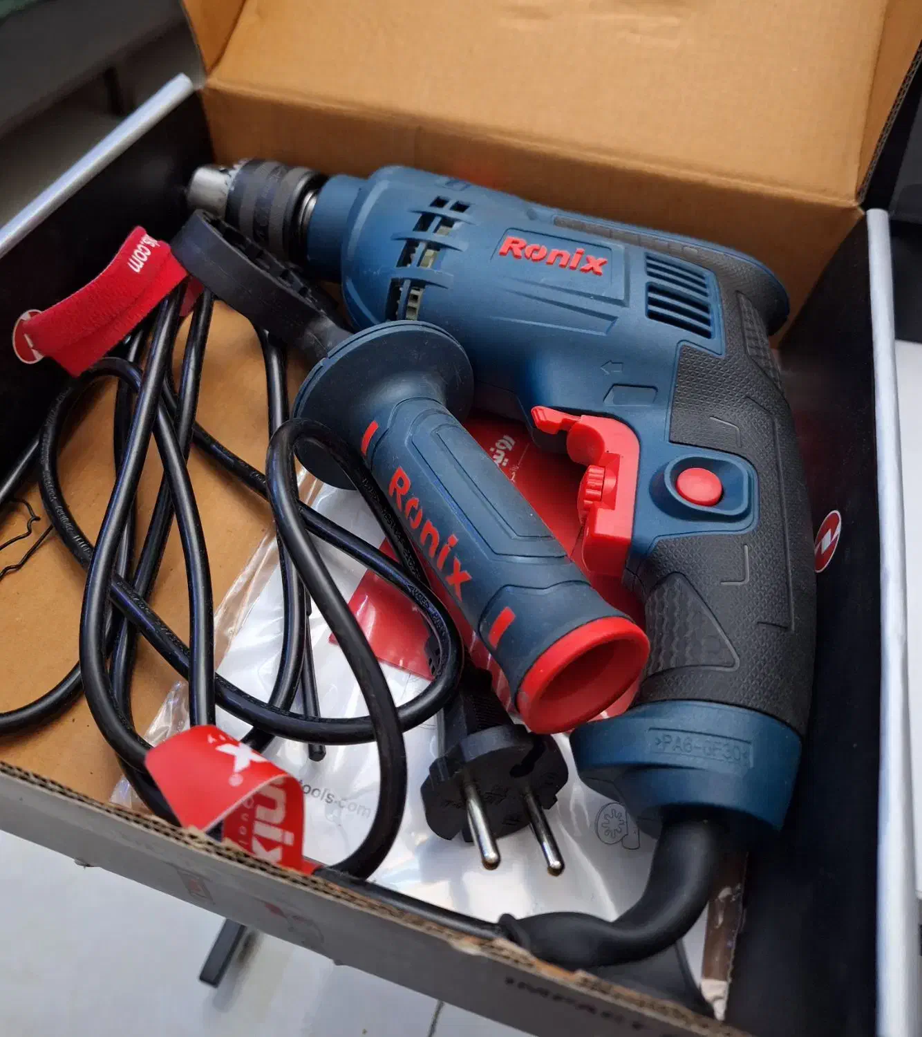 دریل ۱۳ چکشی رونیکس ، مدل 2211X با کارت گارانتی|ابزارآلات|کرج, شهرک بنفشه|دیوار