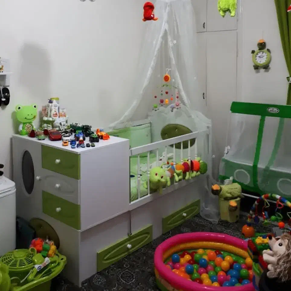 ست تختحواب وکمد نوزاد و جوان|تشک تختخواب|پردیس, فاز ۸|دیوار