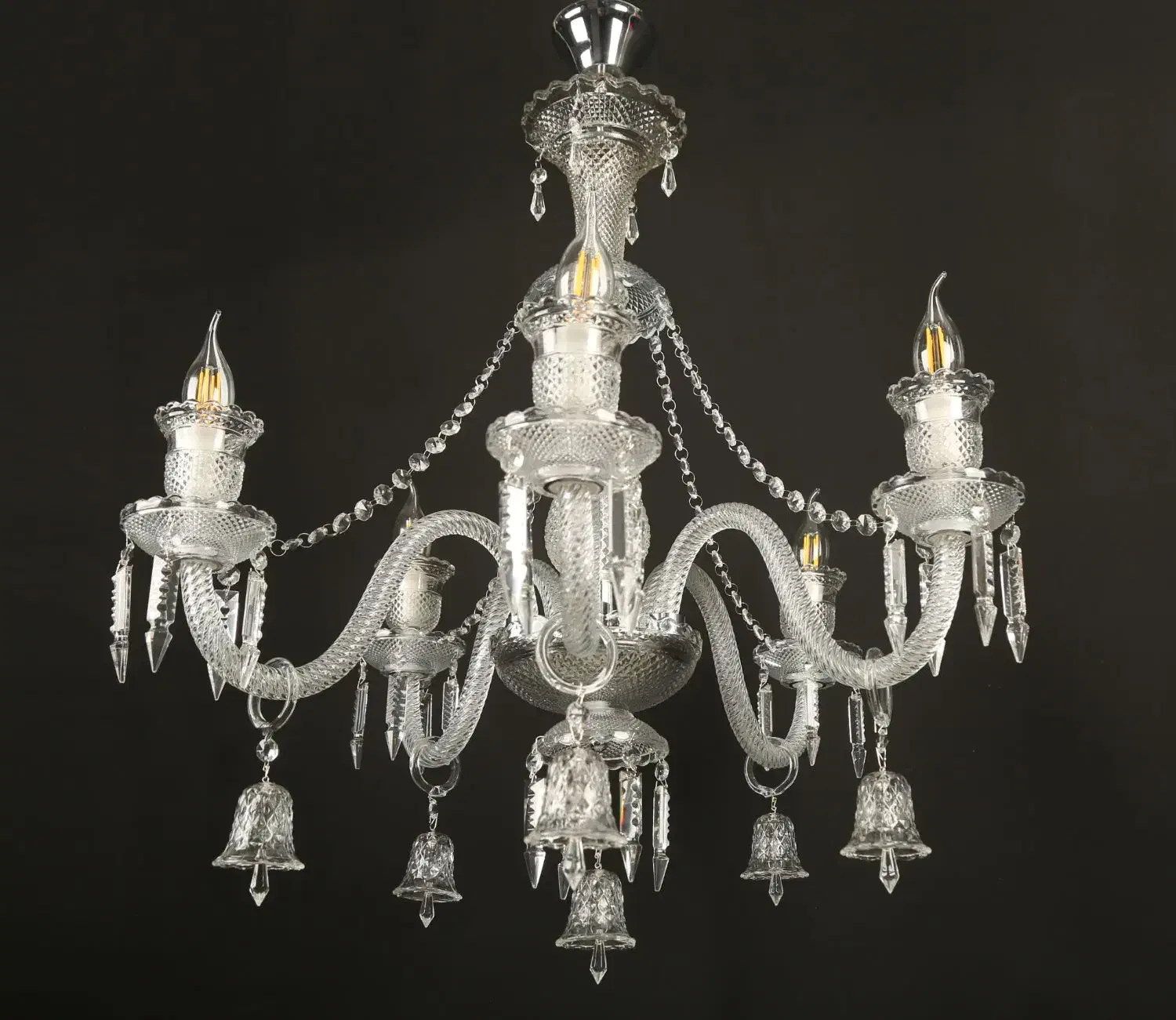 تولید لوستر کریستالی باکارات|لوستر و چراغ آویز|کرج, شهرک احمدیه|دیوار