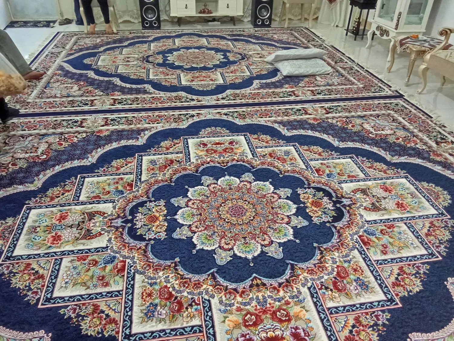 قالی 12متری|فرش|کاشمر, |دیوار