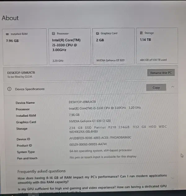 کیس کامپیوتر|رایانه رومیزی|بهبهان, |دیوار