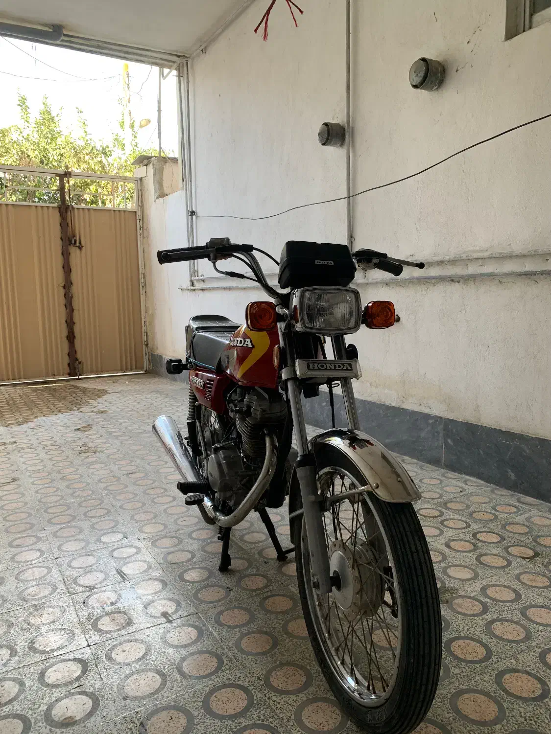 موتور ۱۲۵مزایده مدل ۸۸|موتورسیکلت|بندر گز, |دیوار