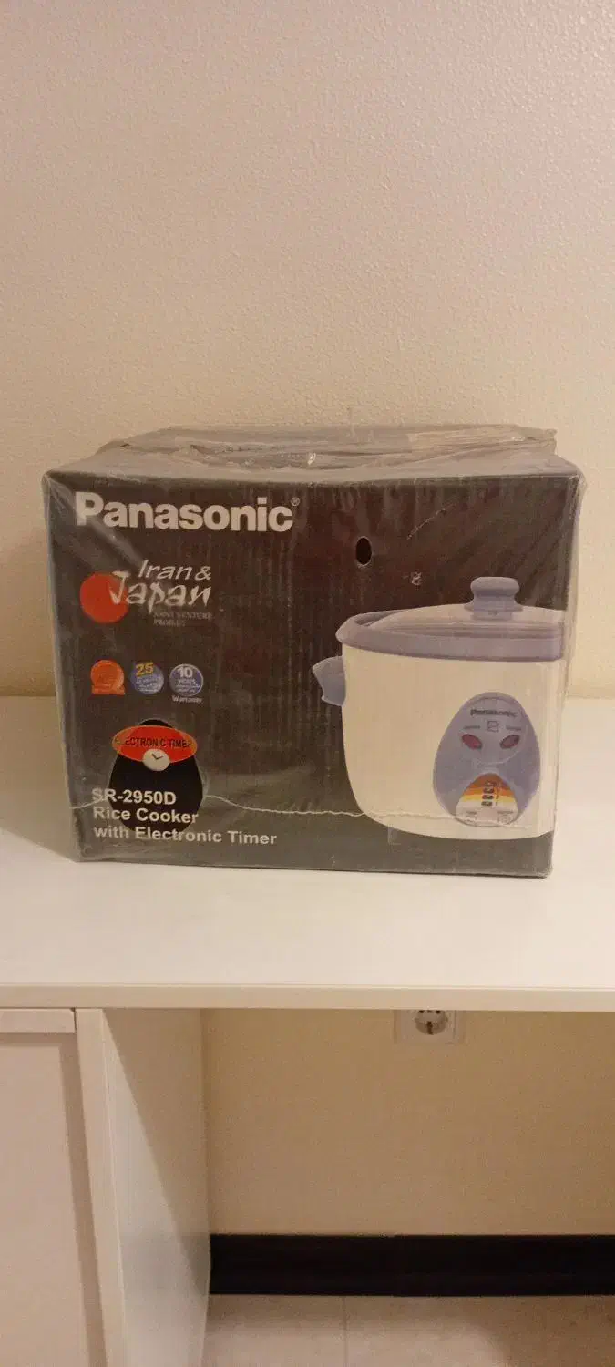 پلوپز پاناسونیک 10 نفره آکبند|اجاق گاز و لوازم برقی پختوپز|شاهینشهر, طالقانی|دیوار