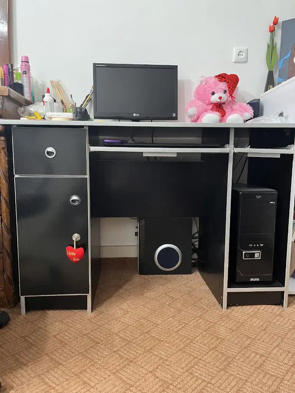 میز کامپیوتر|میز تحریر و کامپیوتر|زرندیه, |دیوار