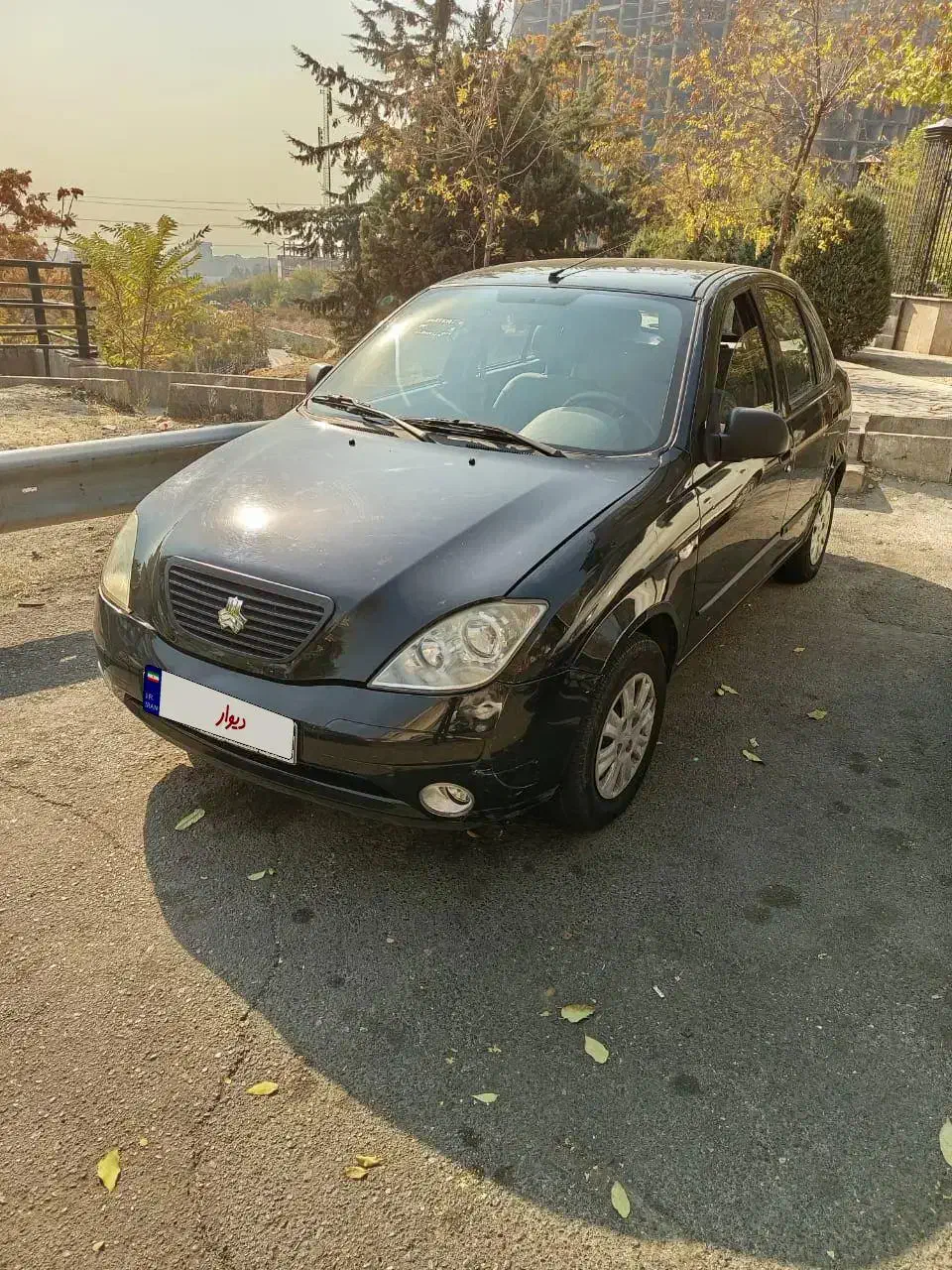 تیبا مشکی ۱۳۹۶|خودرو سواری و وانت|تهران, مینی‌سیتی (شهرک نفت)|دیوار