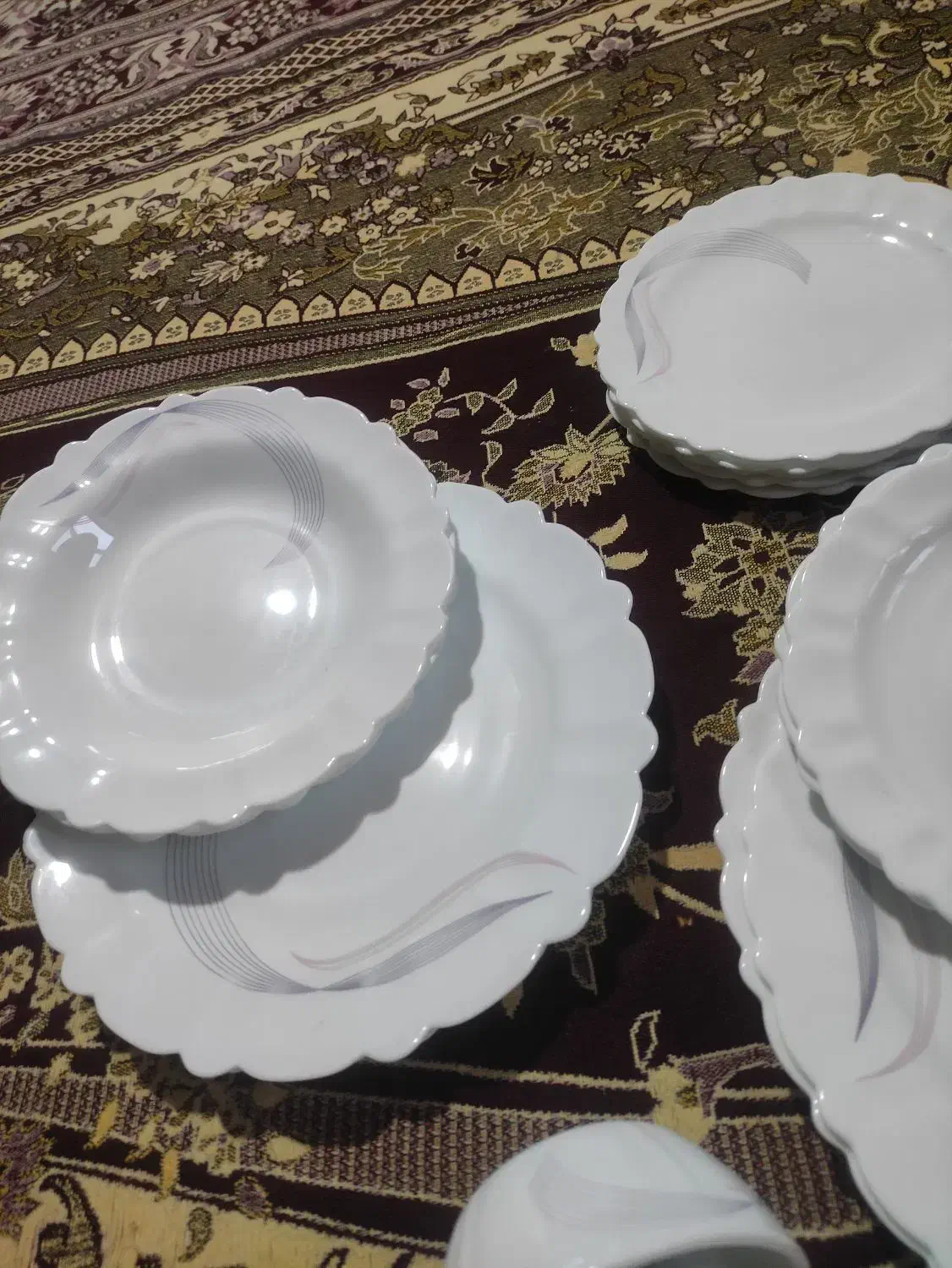 ست ۱۲نفره ظروف آرکوپال استفاده نشده|ظروف سرو و پذیرایی|خوی, |دیوار