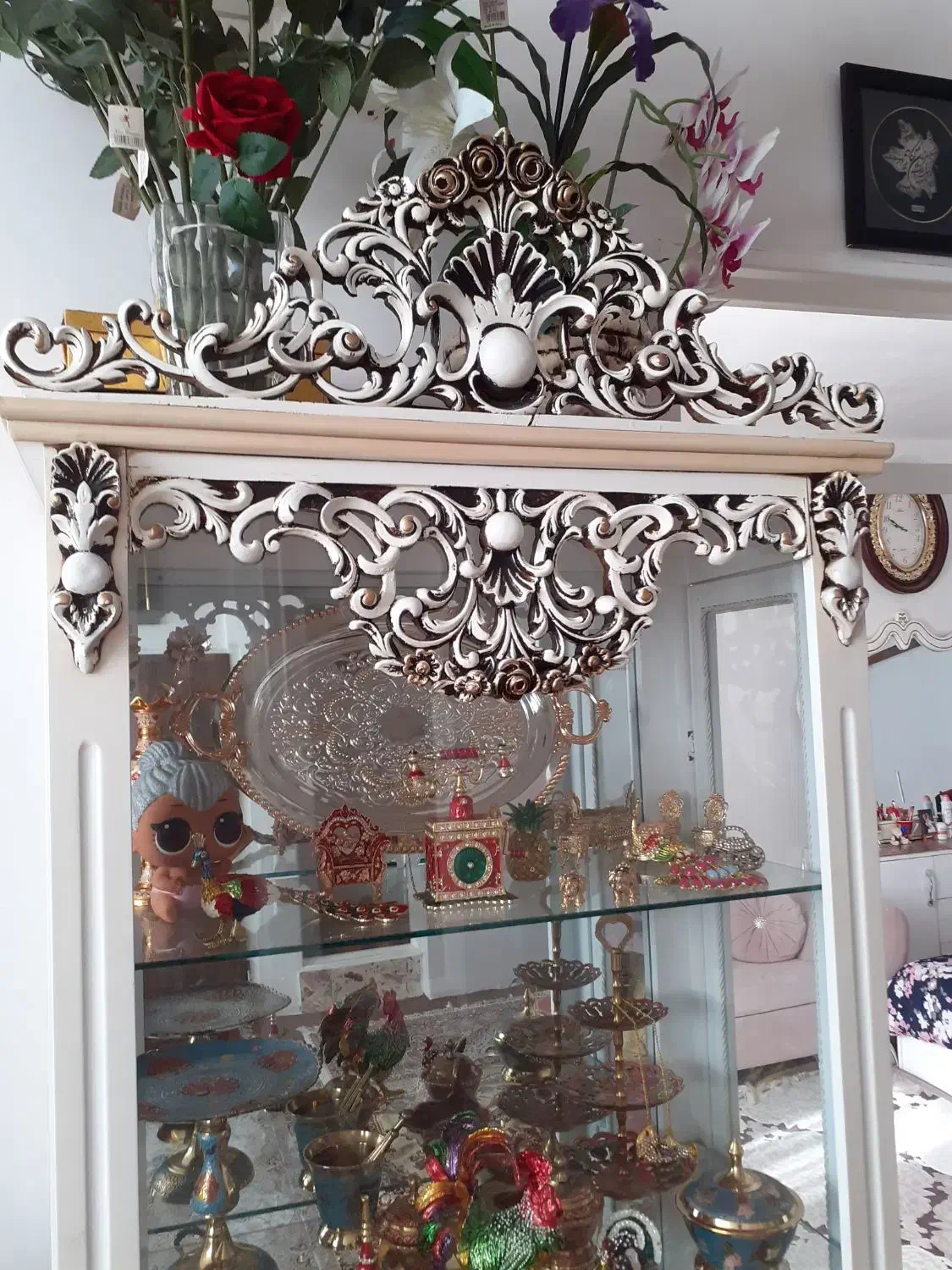 بوفه چوبی|بوفه، ویترین، کنسول|تبریز, |دیوار