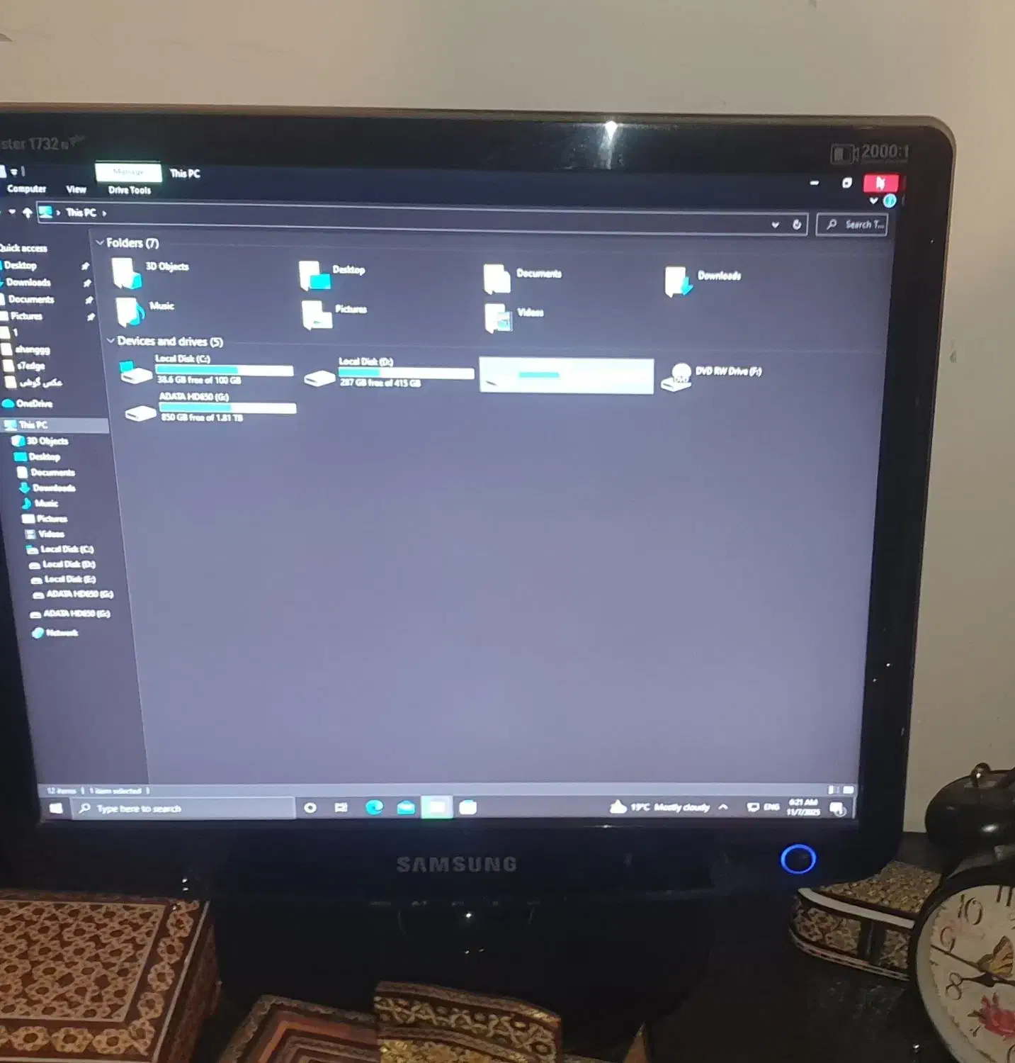 کامپیوتر خانگی و لپ تاپ asus rizen5|رایانه همراه|ری, شهادت|دیوار