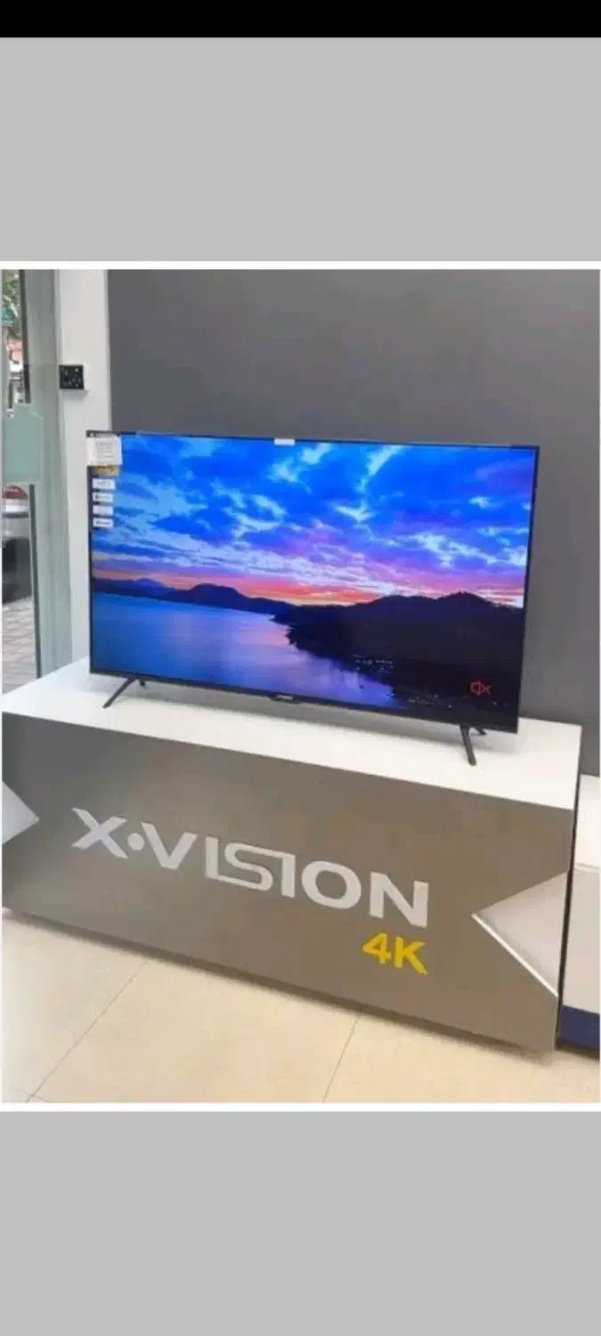 تلویزیون ۵۵ اینچ آکبند ایکس ویژن|تلویزیون و پروژکتور|مرند, |دیوار