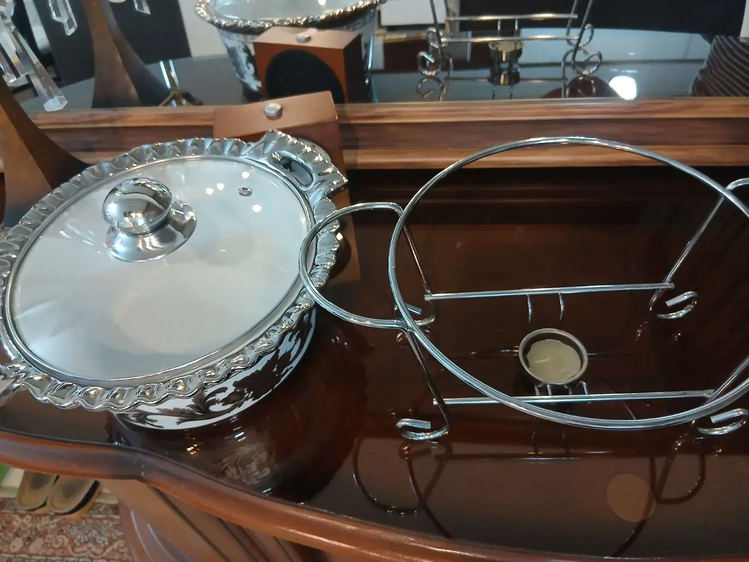 سوفله خوری گرد.سوپ خوری وارمر|ظروف سرو و پذیرایی|کرج, شاهین‌ویلا|دیوار