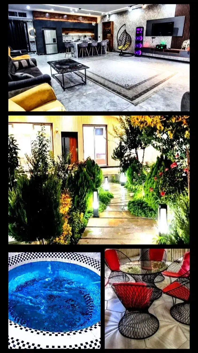 باغ ویلا با استخر آبگرم جکوزی|اجارهٔ کوتاهمدت ویلا و باغ|مشهد, کلاته برفی|دیوار