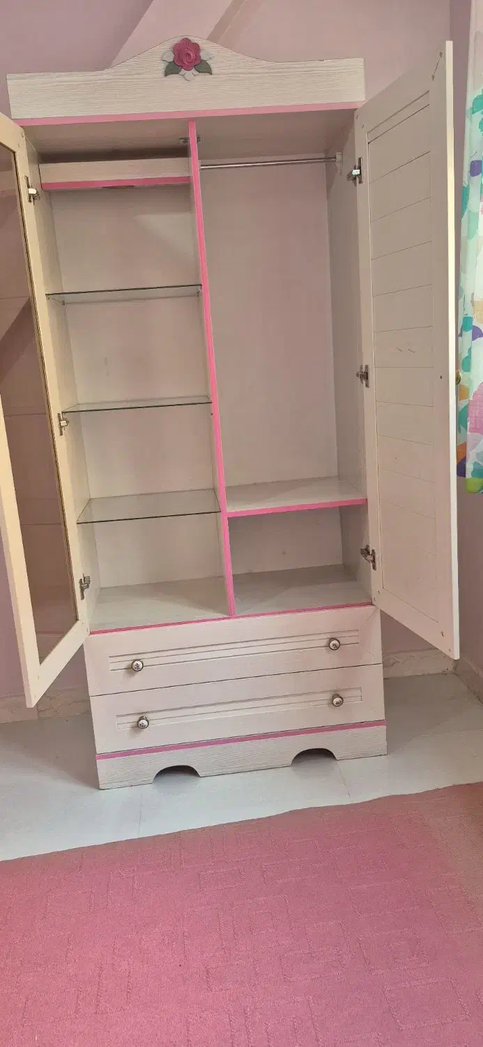 کمد کودک دخترانه|جاکفشی، کمد، دراور|تهران, شادمان|دیوار