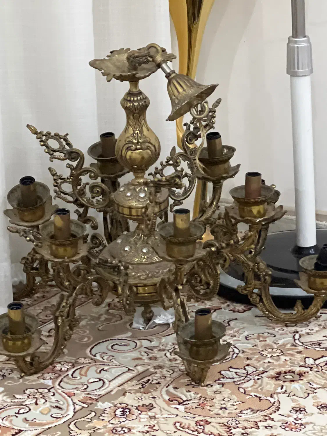 لوستر|لوستر و چراغ آویز|زنجان, |دیوار