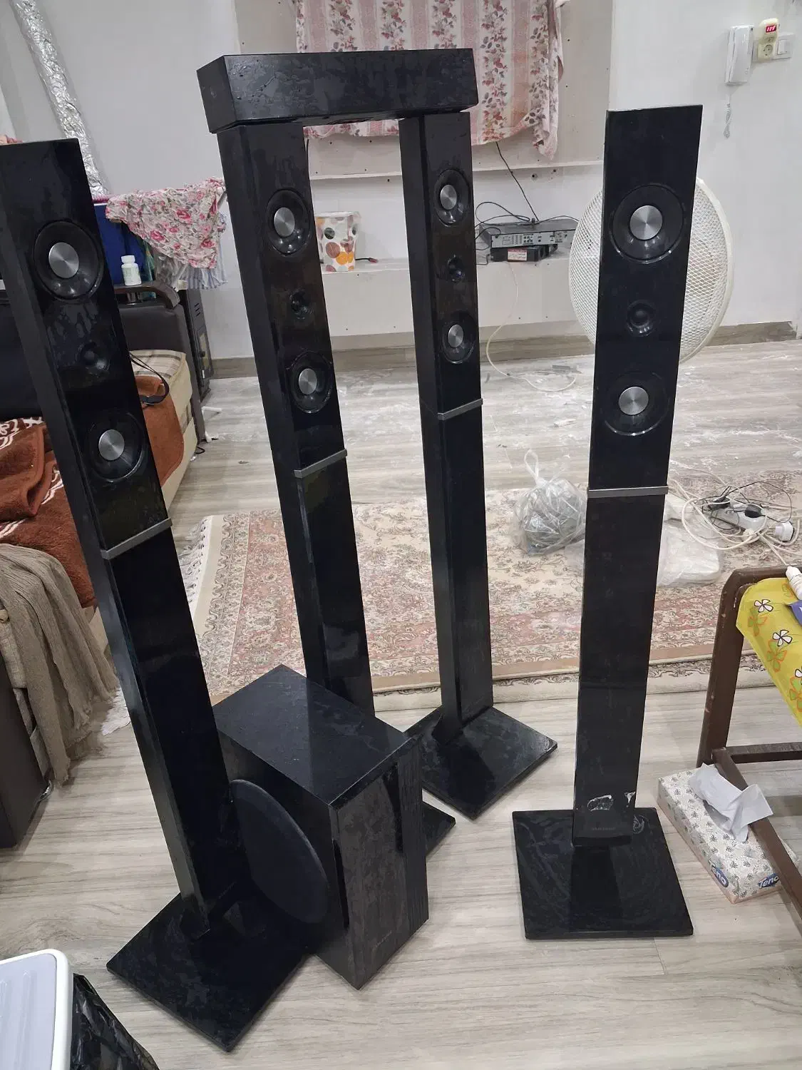 ۶ عدد باند سامسونگ اصل بفروش میرود|سیستم صوتی خانگی|رشت, استقامت ۱|دیوار