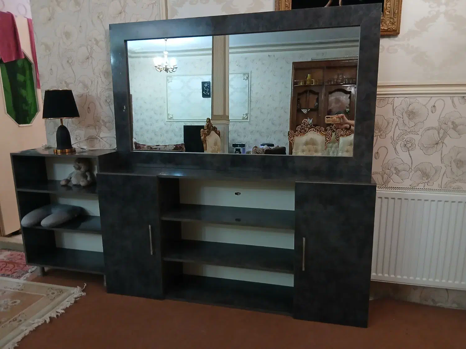 اینه و میز کنسول سالم بدون هیچ ایرادی|بوفه، ویترین، کنسول|اردبیل, |دیوار