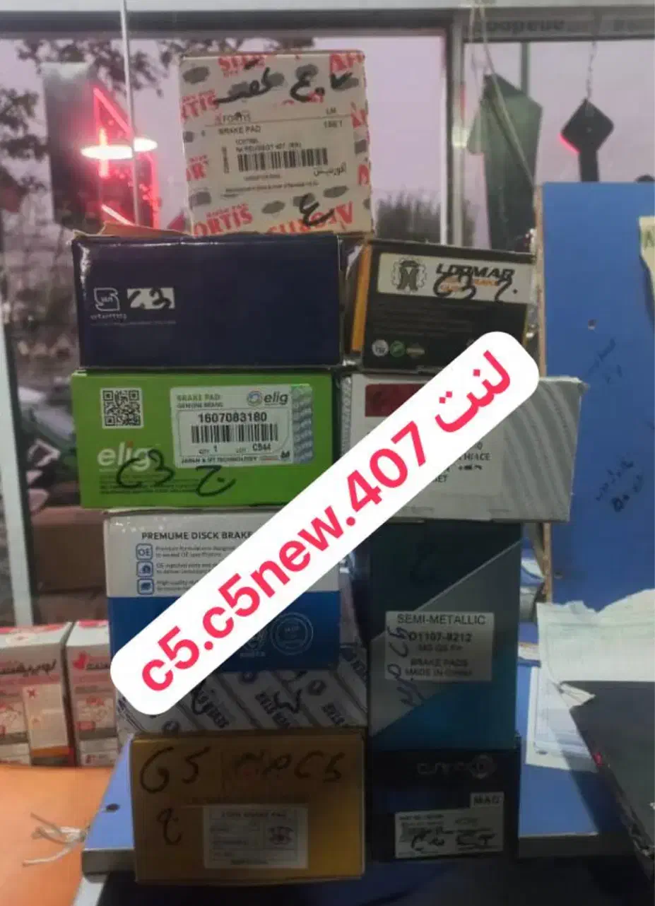 فروش تخصصی لنت پژو ۴۰۷ ۲۰۰۸ سیتروئن c5c3|قطعات یدکی و لوازم جانبی|کرج, چمران|دیوار