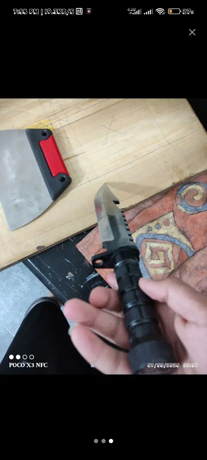 چاقو|کلکسیون و سرگرمی|بم, |دیوار