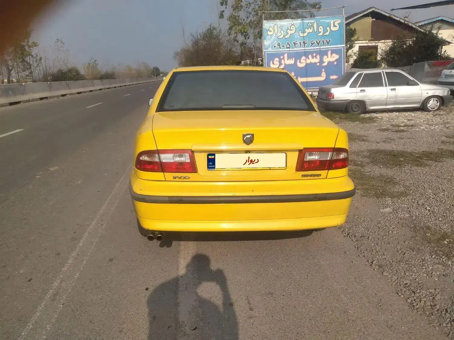 سمند۹۸ برون شهری|خودرو سواری و وانت|کیاشهر, |دیوار