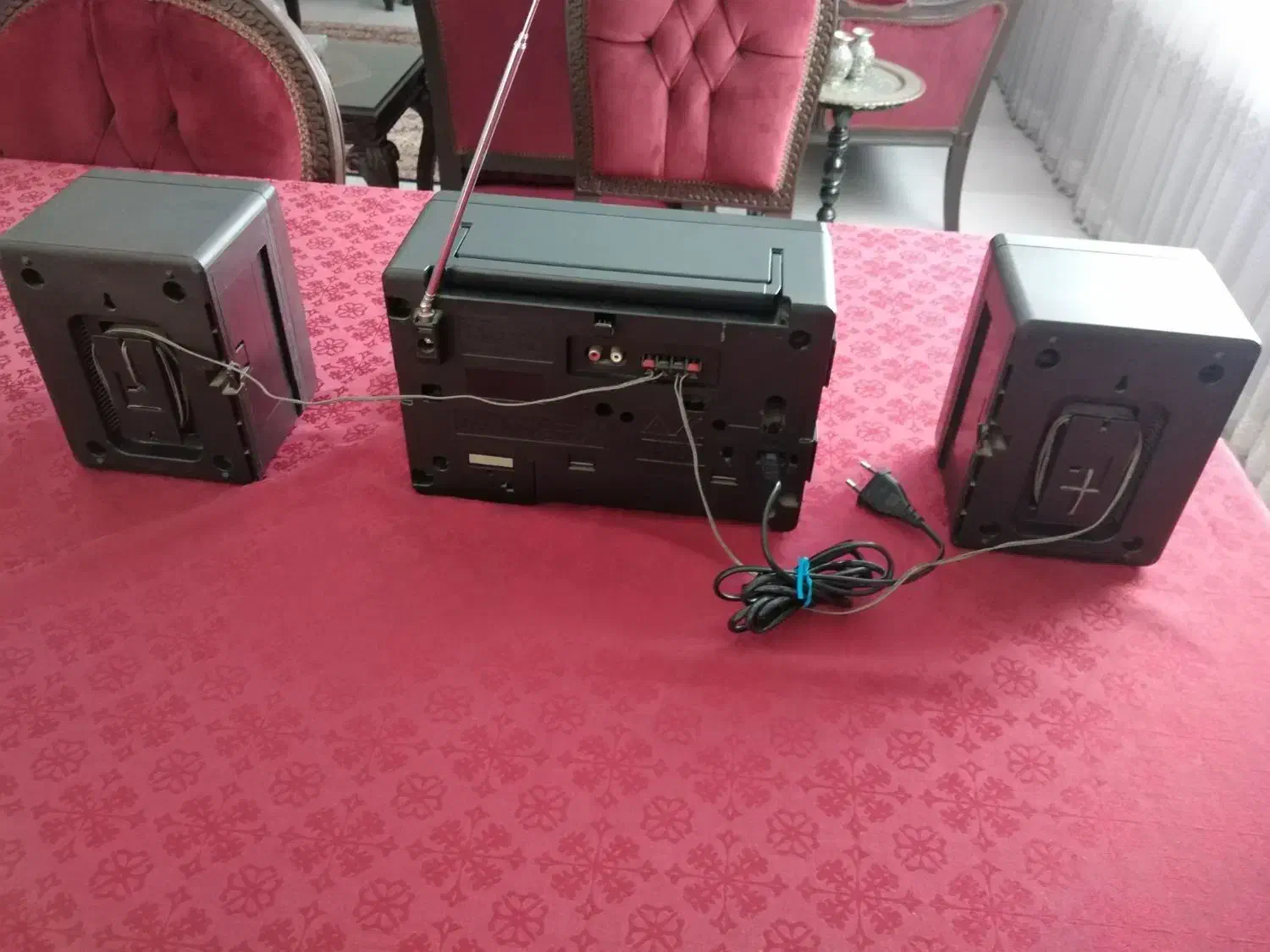 رادیو ضبط دو کاسته پاناسونیک|سیستم صوتی خانگی|رشت, نامجو|دیوار