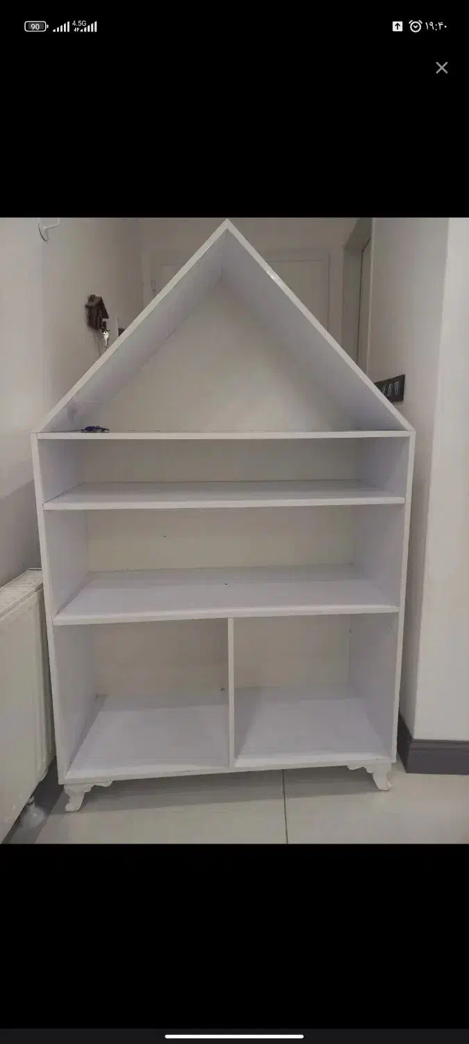 چوب|کتابخانه، شلف، قفسههای دیواری|مشهد, کوی سیدی|دیوار