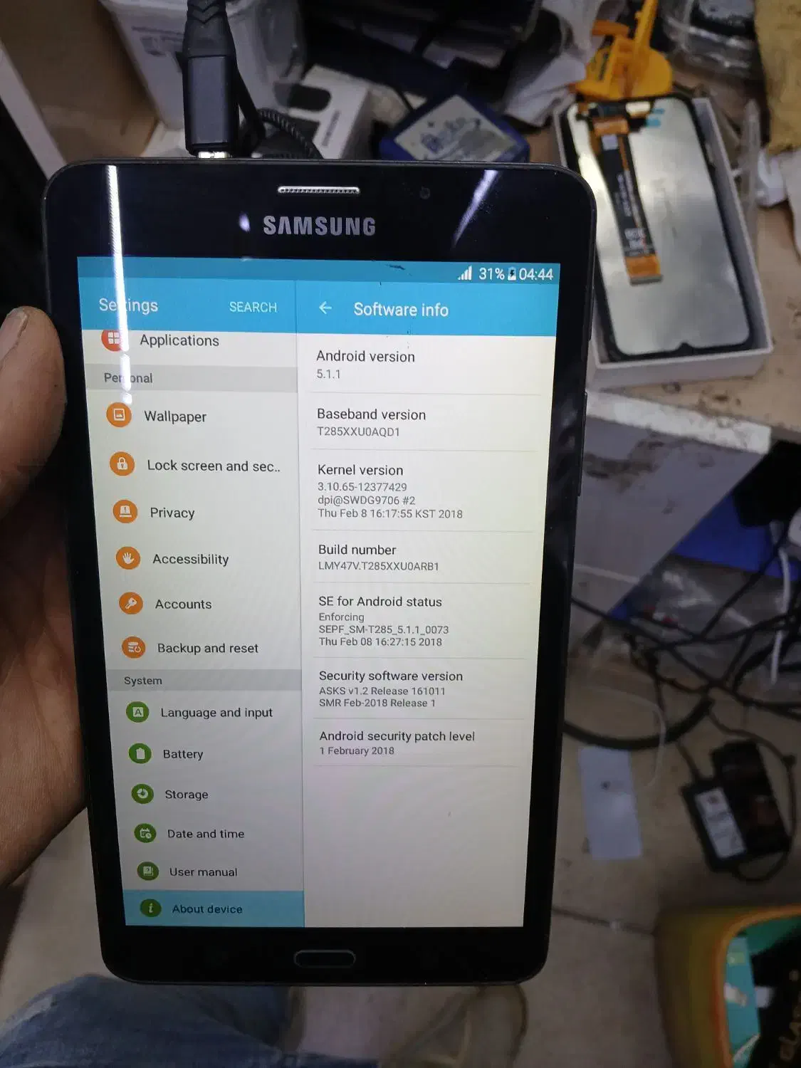 سالم تروتمیز بدون بازشدگی وحتی تعمیر|تبلت|سبزوار, قائم|دیوار