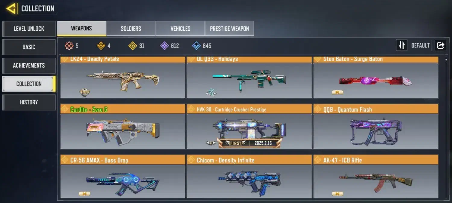 سلام اکانت کالاف موبایل ۳۱ تا لجد و ۵ متیک|کنسول، بازی ویدئویی و آنلاین|شبانکاره, |دیوار