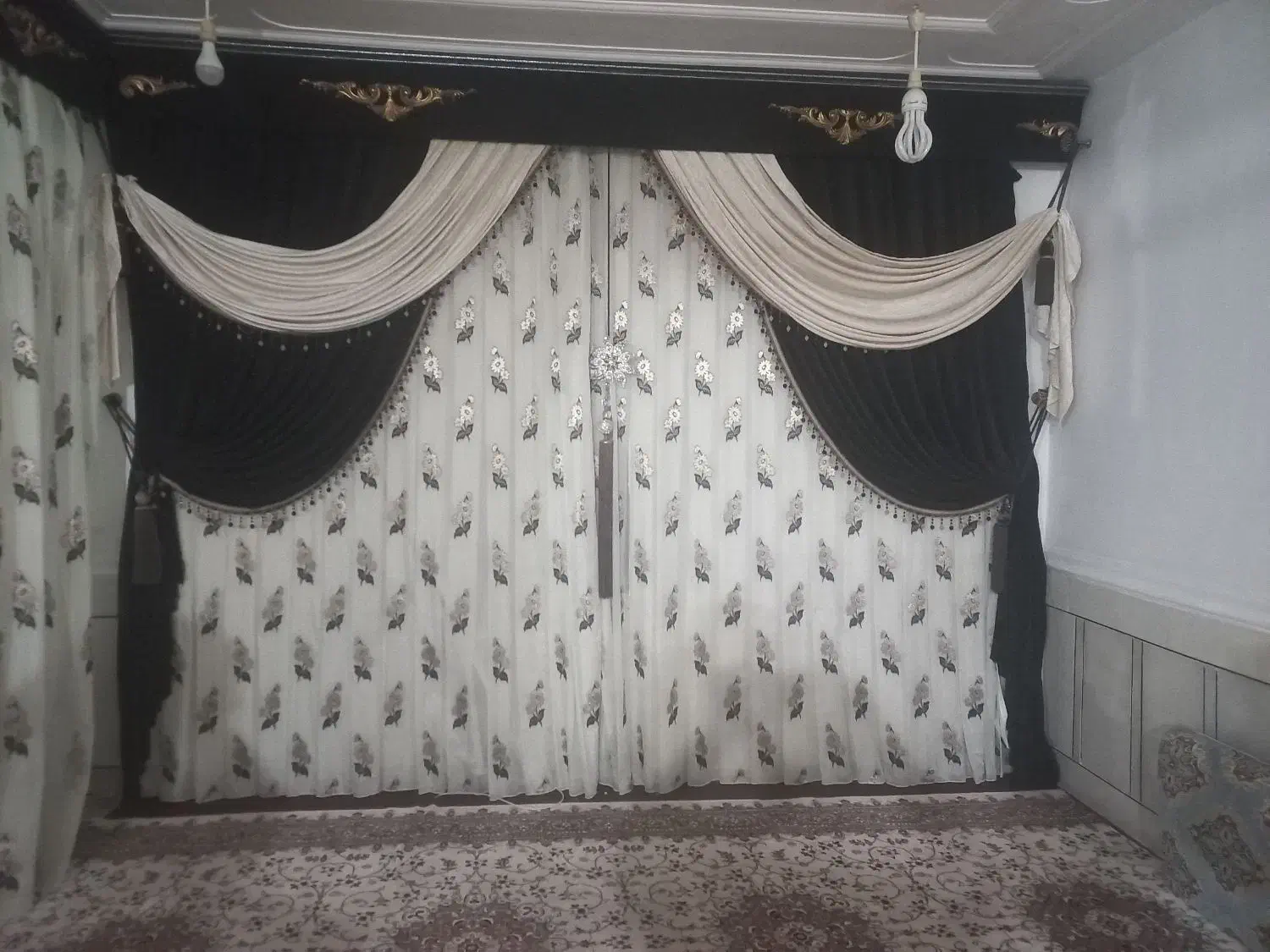 پرده شیک فروش فوری|پرده، رانر، رومیزی|ایذه, |دیوار