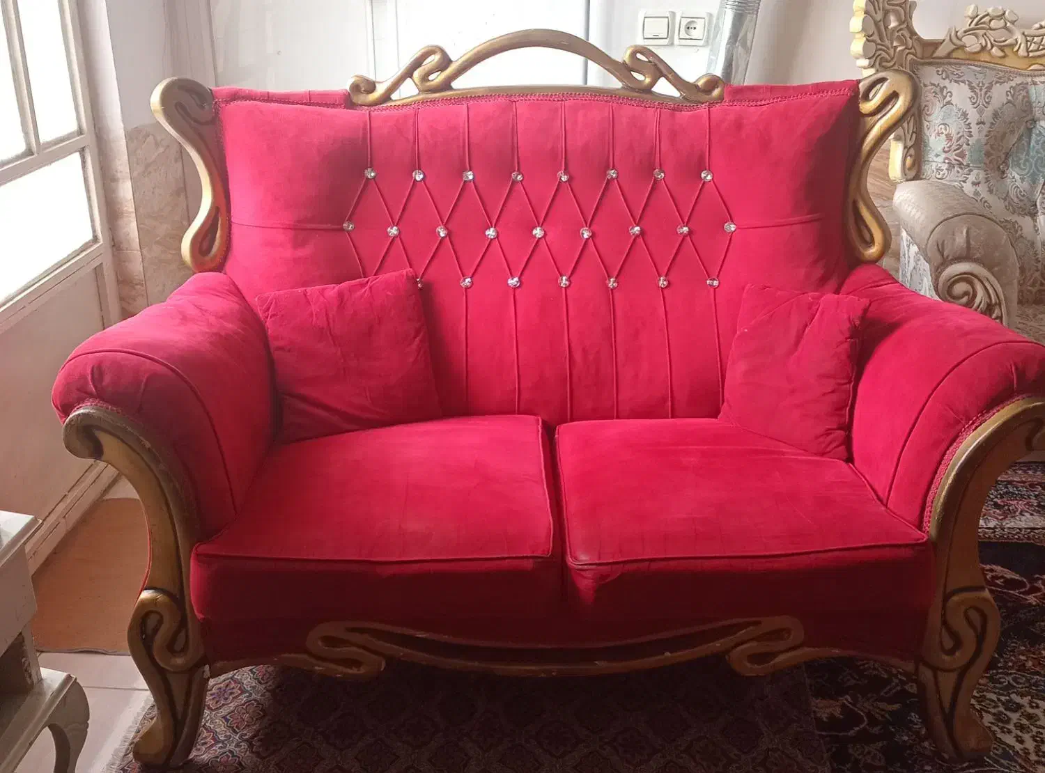 مبل ۷ نفره|مبلمان خانگی و میز عسلی|صفادشت, |دیوار