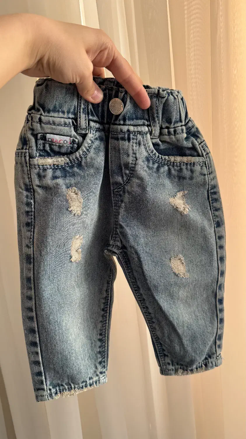 شلوار جین مام استایل|کفش و لباس بچه|تهران, هوانیروز|دیوار