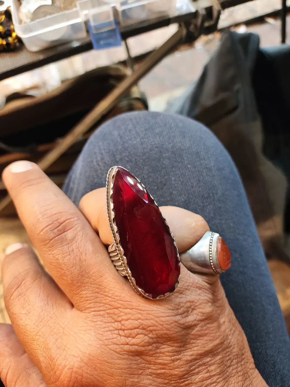 فروش ویژه انگشتر یاقوت|جواهرات|بندرعباس, |دیوار