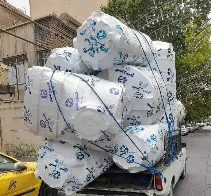 مخزن تانکر منبع خزر منبع سه لایه ضد بو و جلبک|مصالح و تجهیزات ساختمان|تهران, پرستار|دیوار