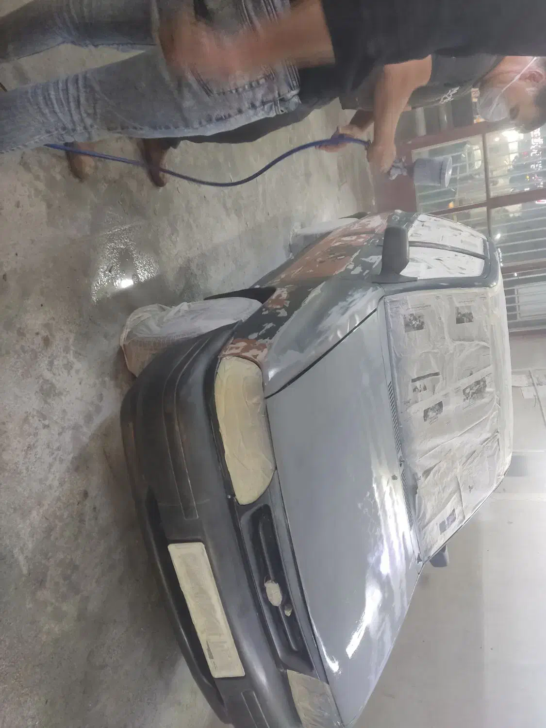 نقاشی ماشین یکی دو روزه|خدمات موتور و ماشین|فرخشهر, |دیوار