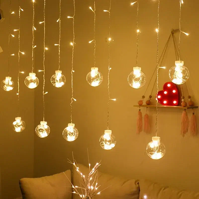 ریسه ۲.۵ متری حبابی|ریسه و چراغ تزئینی|قم, محمد آباد|دیوار