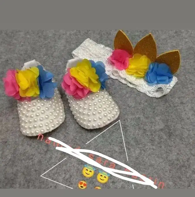 پاپوش نوزاد مرواریدی|کفش و لباس بچه|اسلام‌شهر, شهرک مهدیه|دیوار