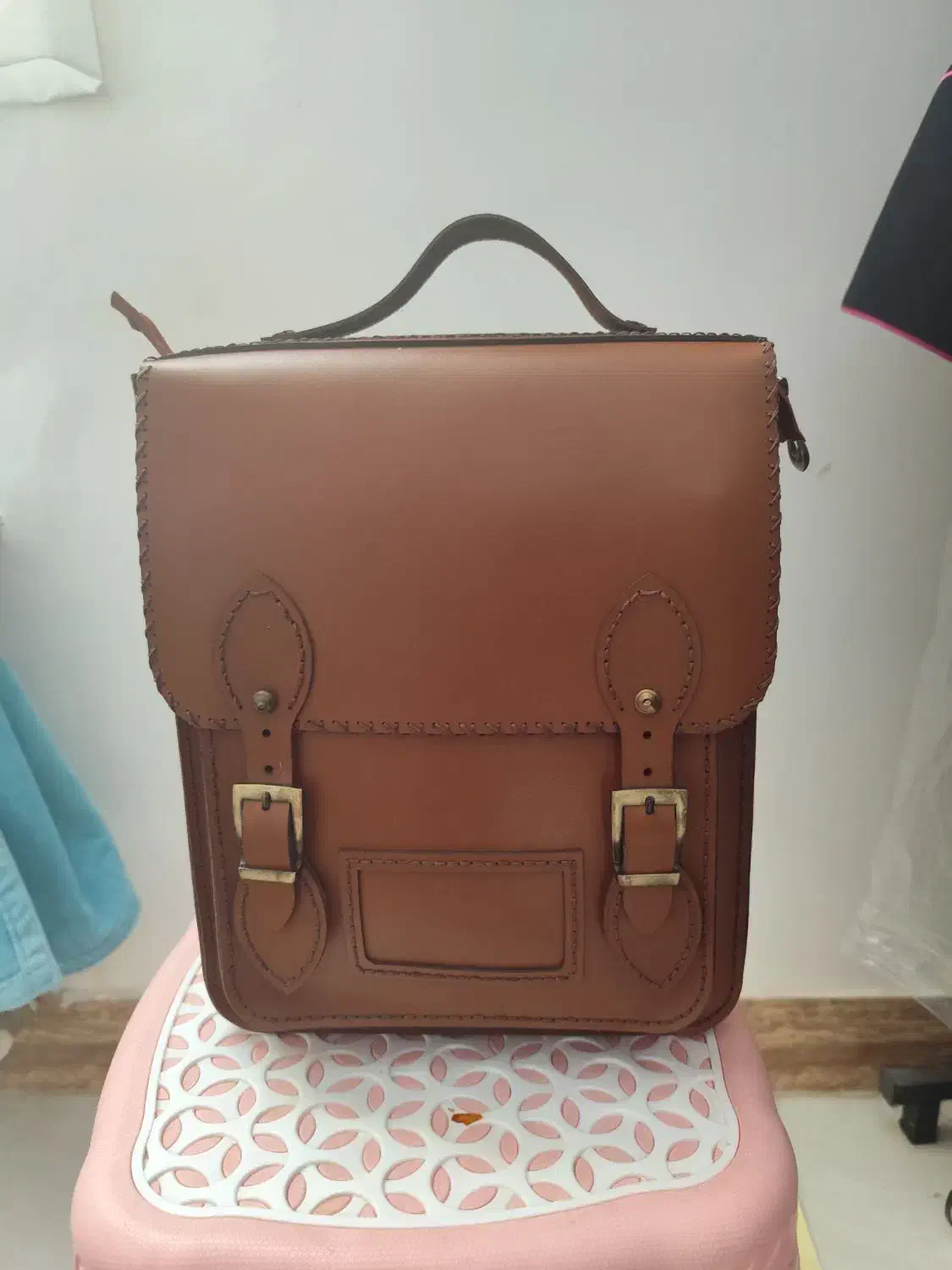 کیف چرم طبیعی دست دوز|کیف، کفش، کمربند|قم, اسمعیل آباد|دیوار