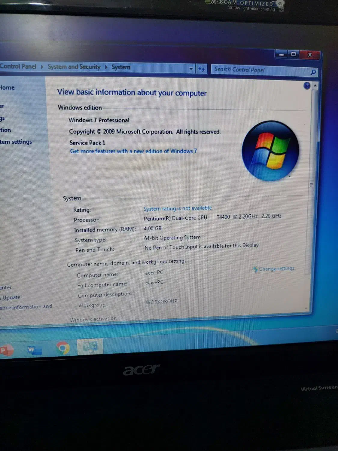 ACER 5738Z|رایانه همراه|تهران, سازمان برنامه شمالی|دیوار