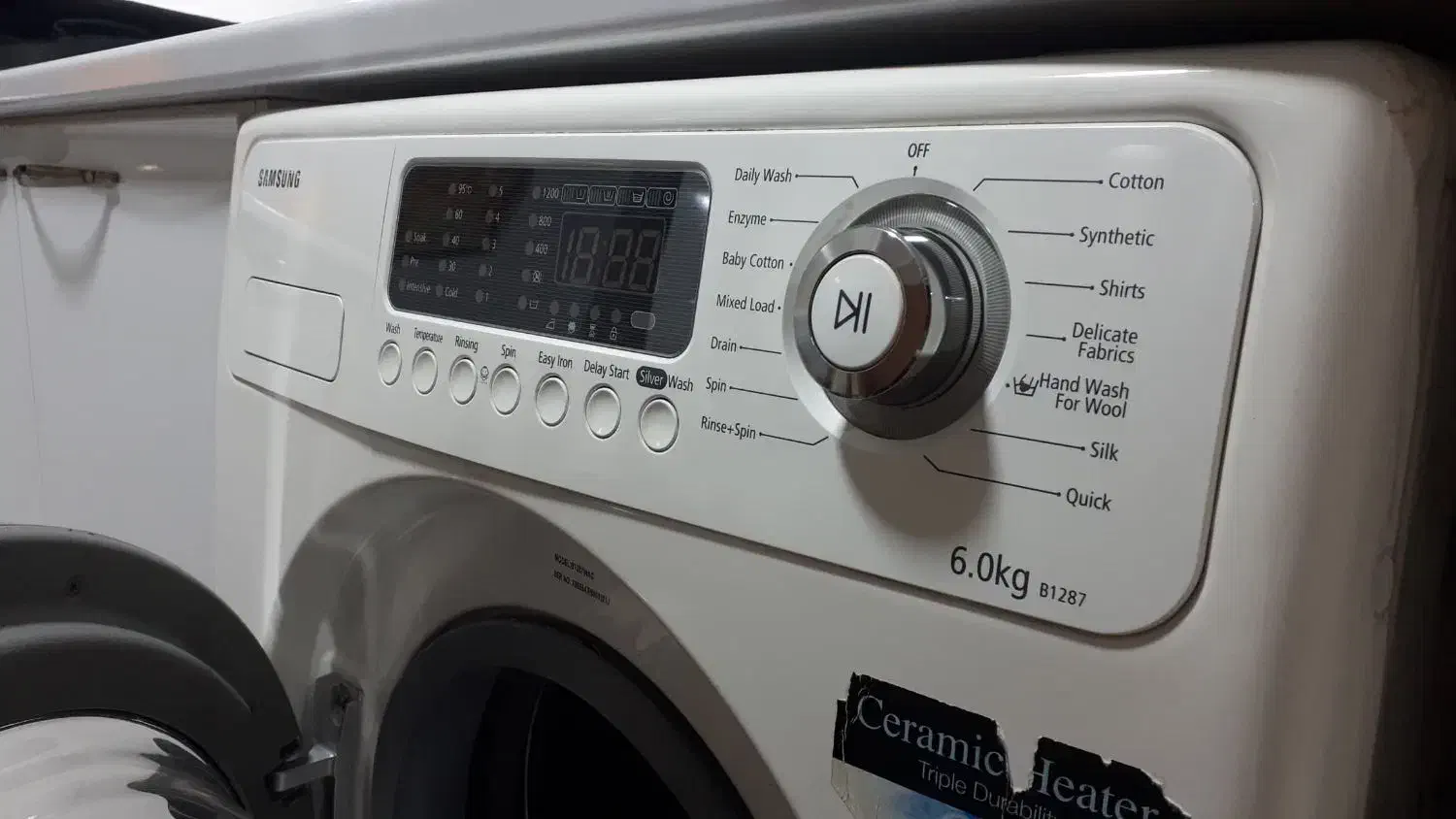 لباسشویی سامسونگ ۶ و نیم کیلویی|ماشین لباسشویی و خشک‌کن لباس|شوش, |دیوار