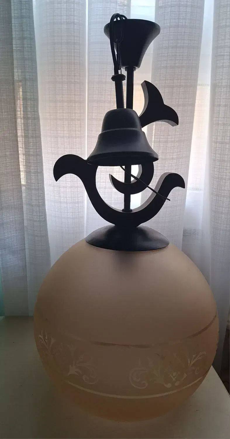 گلدان لوستر سینی وسایل تزیینی|صنایع دستی و سایر لوازم تزئینی|کرج, گلشهر|دیوار